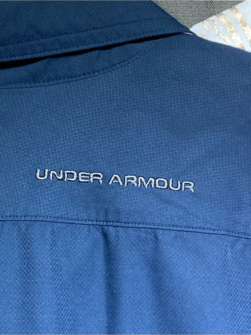 Under Armour Men's Navy Blue Lightweight Shirt Jacket